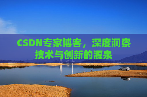 CSDN专家博客，深度洞察技术与创新的源泉